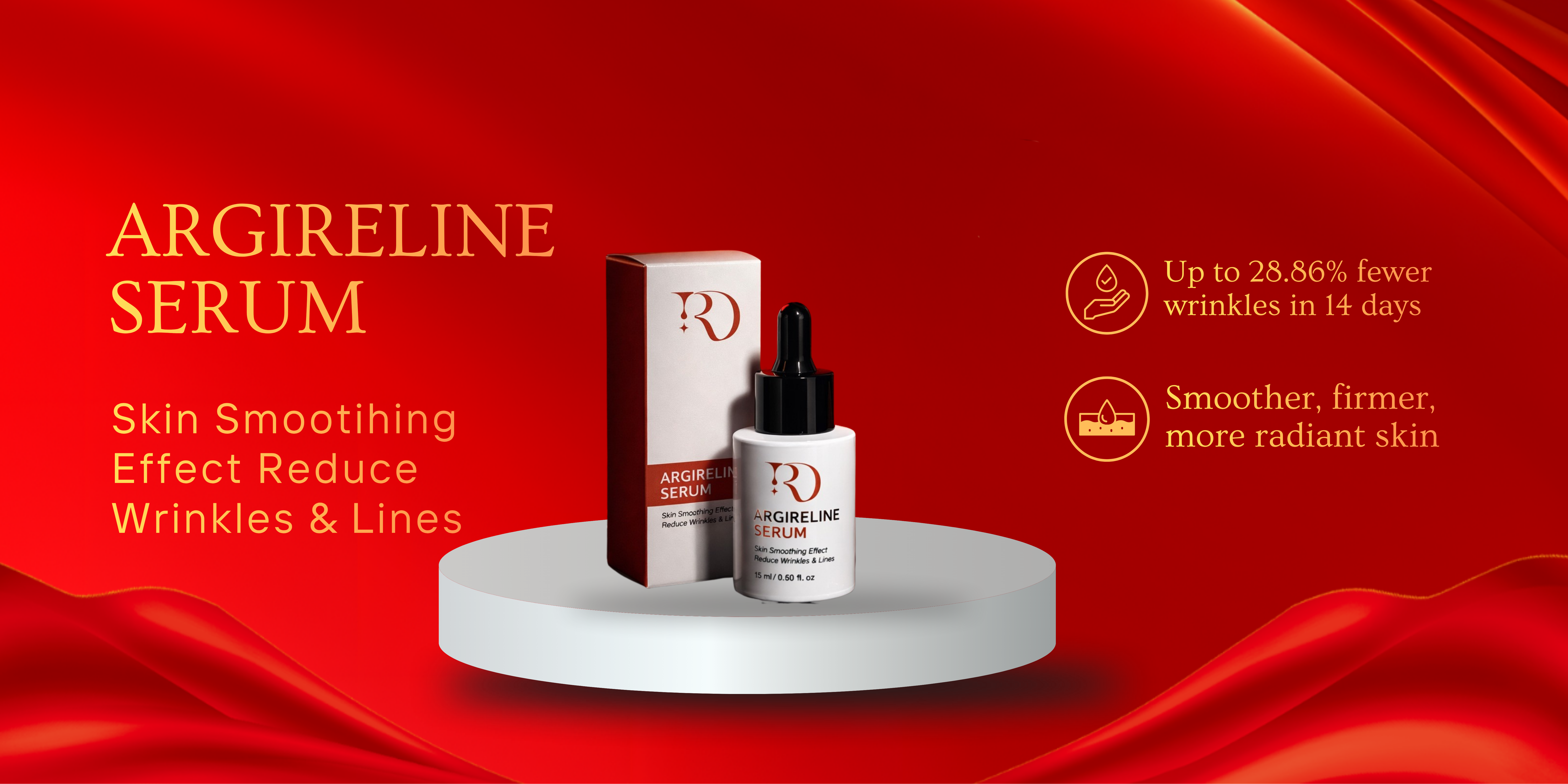 ARGIRELINE SERUM — Skin Smoothing Effect Reduce Wrinkles & Lines