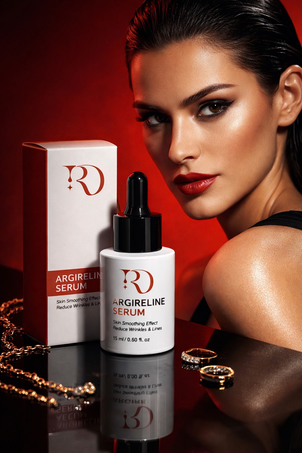Red-y Drop — ARGIRELINE SERUM product and brand imagery
